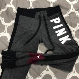 Pink yoga leggings